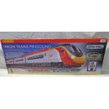 HORNBY R1076 00 GAUGE DIGITAL VIRGIN TRAINS PENDOLINO TRAIN SET.