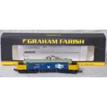 GRAHAM FARISH 371-165 N GAUGE CLASS 37/4 'LOCH LONG' 37407 BR BLUE LARGE LOGO.