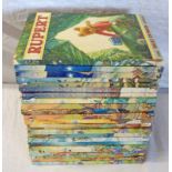 SELECTION OF RUPERT THE BEAR ANNUALS Condition Report: The some of the books have