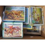 SELECTION OF PLYWOOD VICTORY JIGSAW PUZZLES