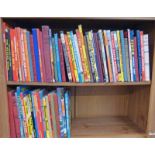 SELECTION OF CHILDRENS ANNUALS & BOOKS INCLUDING DOCTOR WHO, THUNDERBIRDS,