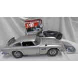 JAMES BONDS ASTON MARTIN DB5 1:8 SCALE MODEL FROM EAGLEMOSS BUILD YOUR OWN SERIES