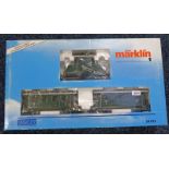 MARKLIN MAXI 54102 - BAVARIAN TRAIN SET INCLUDING E-69 ELETRIC LOCOMOTIVE, 2 PASSENGER CARS,