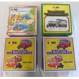 FOUR CORGI MODEL BUS SETS INCLUDING D4/1 TRANSPORT OF THE EARLY 50'S,