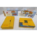 TWO ATLAS EDITION DINKY TOYS COFFRET COLELCTIORS SETS INCLUDING 518P - RENAULT 4L DE LEGENDE