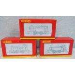 THREE HORNBY 00 GAUGE 0-4-0 LOCOMOTIVES INCLUDING R2665 - BR 328 INDUSTRIAL LOCOMOTIVE TOGETHER