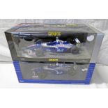 TWO ONYX 1:18 SCALE FORMULA ONE MODEL CARS INCLUDING WILLIAM-RANAULT 1997 HEINZ- HARALD FRENTZEN