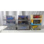 SELECTION OF BATMAN RELATED VEHICLES FROM EAGLEMOSS PUBLICATIONS AND OTHERS.