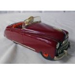 SCHUCO TACHO-EXAMICO 4002 TINPLATE CLOCKWORK CAR MARKED MADE IN U.S.