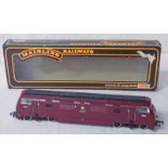 MAINLINE 370073 00 GAUGE TYPE 4 B-B DIESEL HYDRAULIC B.R. MAROON 'HERMES' WARSHIP CLASS D823.