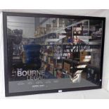 FRAMED THE BOURNE LEGACY MOVIE POSTER 75 X 100 CMS
