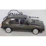 OTTO 1:18 SCALE OY551 VW GOLF (BROKEN WINDSCREEN WIPER) BOXED.