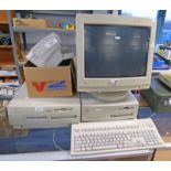 APPLE MACINTOSH G3 & 7100/80 BASE UNITS TOGETHER WITH MONITOR,