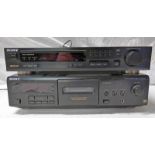 SONY ST-5311 FM/AM STEREO TUNER TOGETHER WITH SONY TC-KE4005 STEREO CASSETTE DECK