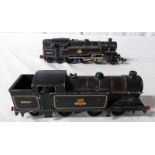 TWO HORNBY DUBLO (3-RAIL) BR BLACK LOCOMOTIVES INCLUDING 2-6-4 800054 TOGETHER WITH 0-6-2T 69567