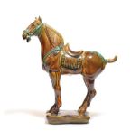 Beswick Tang Horse - Large, model No. 2205, green and brown gloss