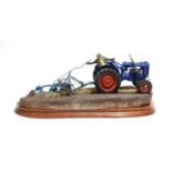 Border Fine Arts 'At the Vintage' (Fordson E27N Tractor), model No. B0517 by Ray Ayres, limited