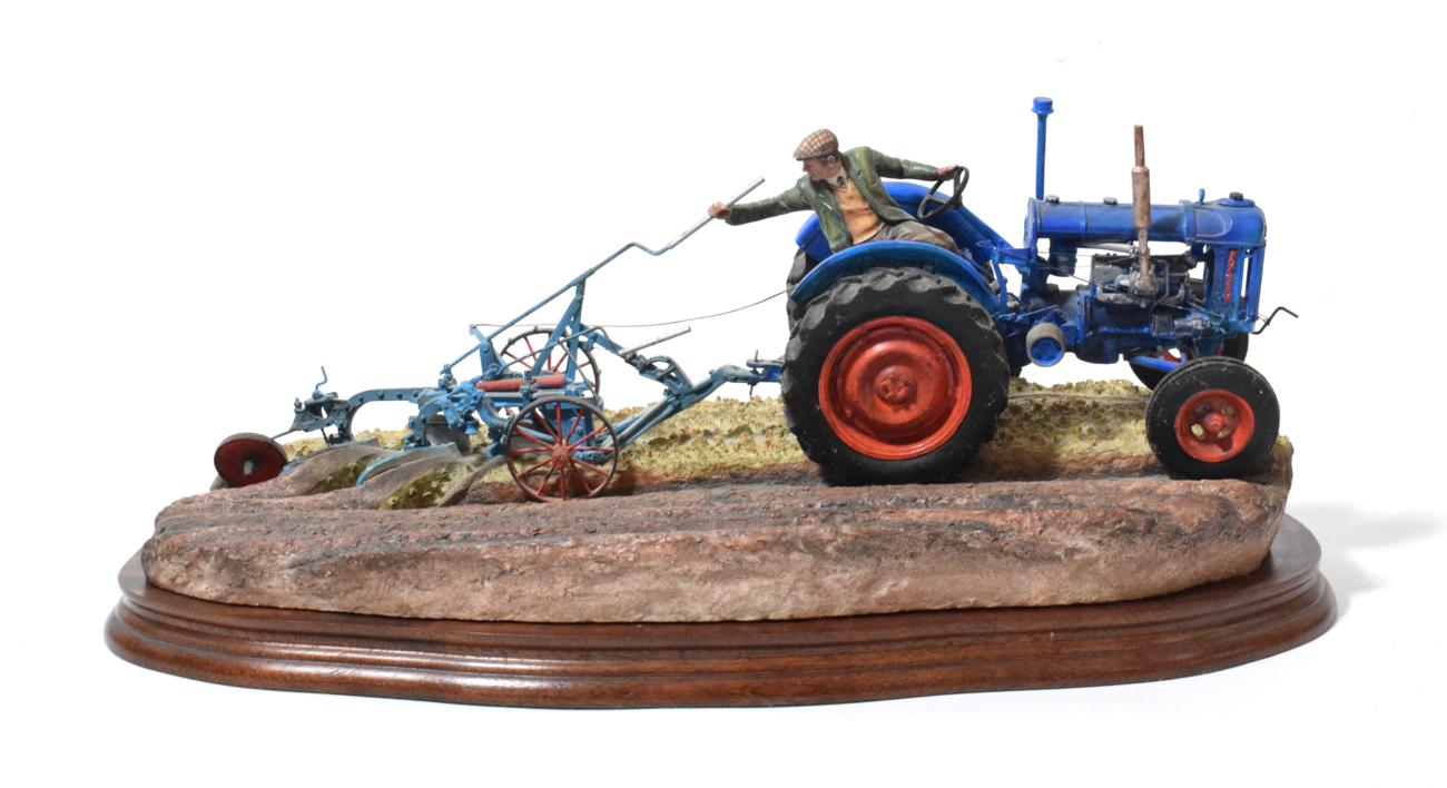 Border Fine Arts 'At the Vintage' (Fordson E27N Tractor), model No. B0517 by Ray Ayres, limited