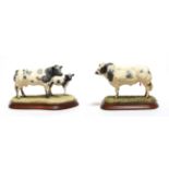 Border Fine Arts 'Belgian Blue Bull' (Style One), model No. B0406, limited edition 394/1250 and '