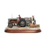 Border Fine Arts 'Golden Memories' (Ferguson 35), model No. B0799 by Ray Ayres, on wood base, with