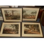 After Samuel Howitt, six hunting prints