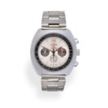 A Stainless Steel Calendar Chronograph Wristwatch Made to Commemorate the 50th Year Anniversary of