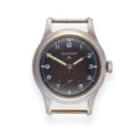 A World War II Military Wristwatch, signed Jaeger LeCoultre, known by collectors as one of ''The