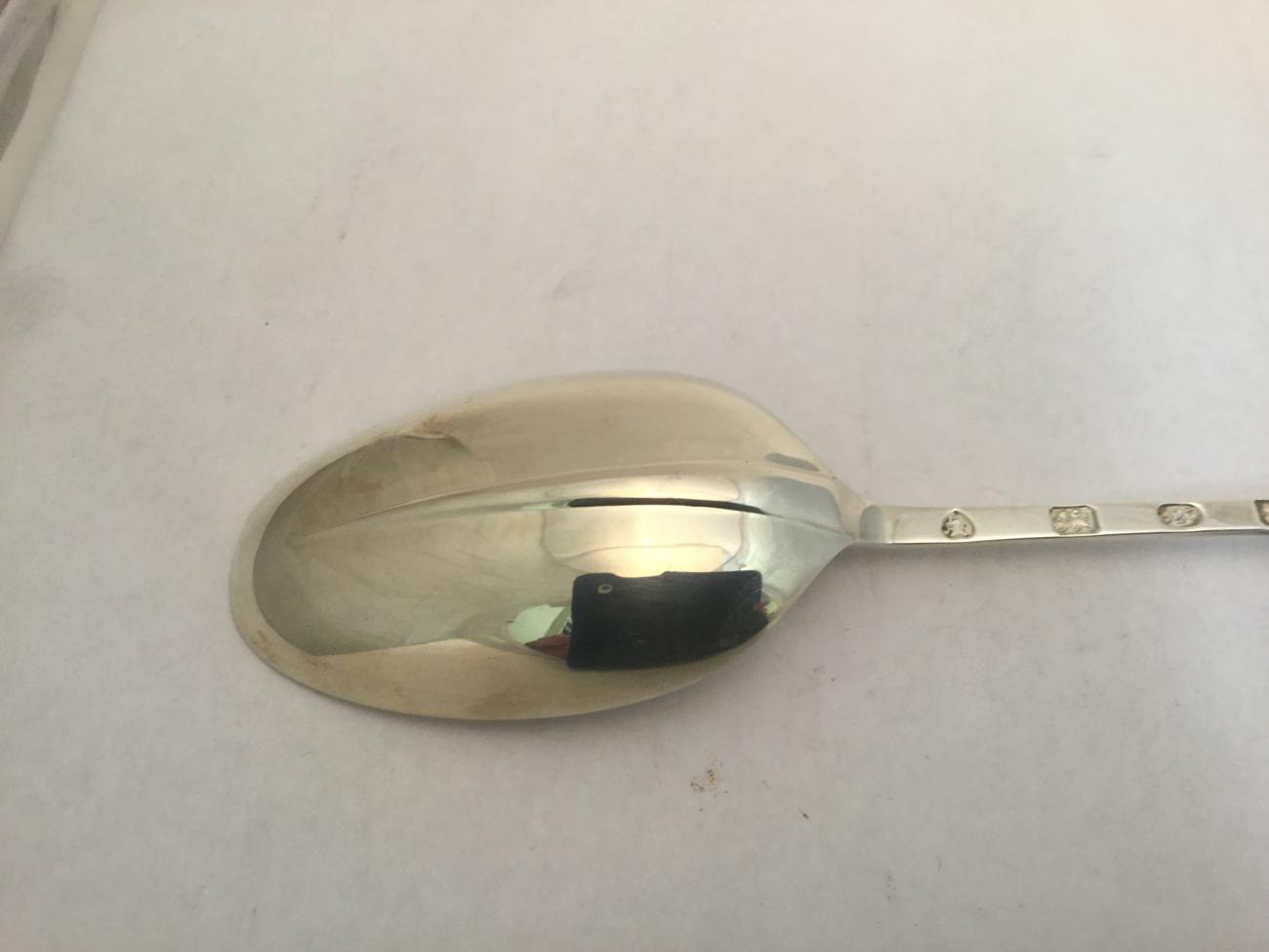 An Elizabeth II Silver Basting-Spoon, by A. Haviland-Nye, London, 2002, Hanoverian pattern with - Image 3 of 4