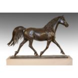 Sally Arnup FRBS, ARCA (1930-2015) ''Arab Horse Aslan'' (1985) Signed and numbered IV/X, bronze,