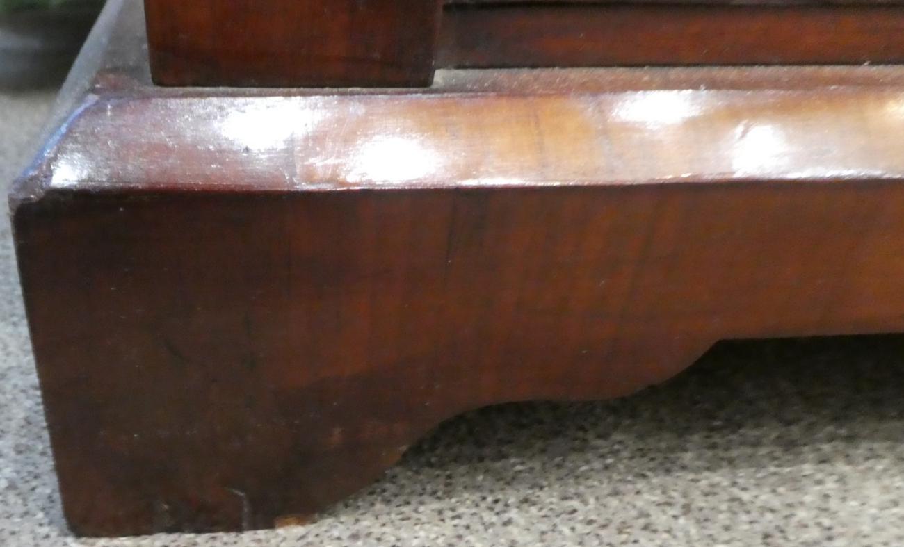 A Victorian Mahogany Wellington Chest, 3rd quarter 19th century, the ten graduated drawers with - Image 7 of 7