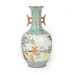 A Chinese Porcelain ''Boy's'' Vase, Daoguang reign mark but not of the period, of ovoid form, the