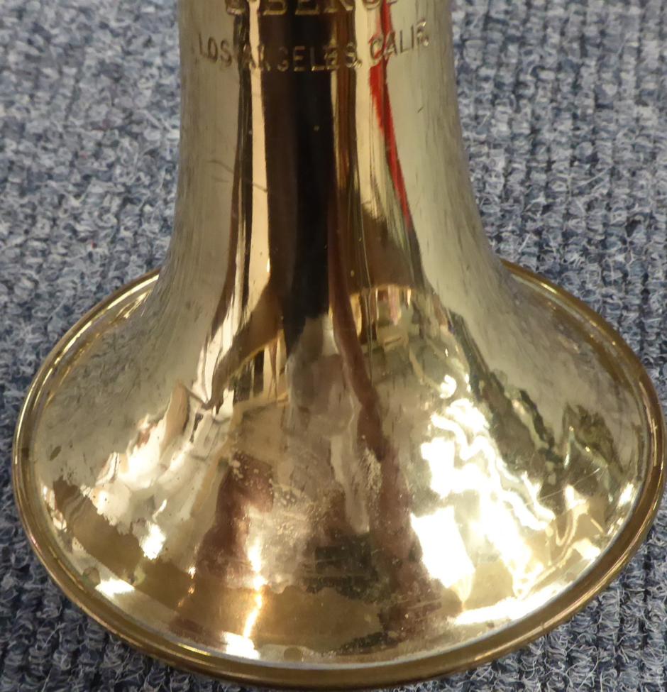 Trumpet Custom Built By E Benge, Los Angeles Calif. Resno-Tempered Bell 3, serial number 24540 ( - Image 7 of 15