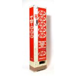 KitKat Wall Mounted Vending Machine for 10p coin 8 1/2x35 1/2x5'', 22x90x13cm (general wear)
