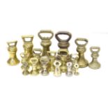 Assorted Bell Weights including 14lb, 3x7lb, 4lb, 4x2lb, 5x1lb, 2x8oz and 4oz