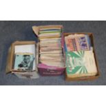 Large Quantity Of Sheet Music including single sheets, tutor books and song books; also in this