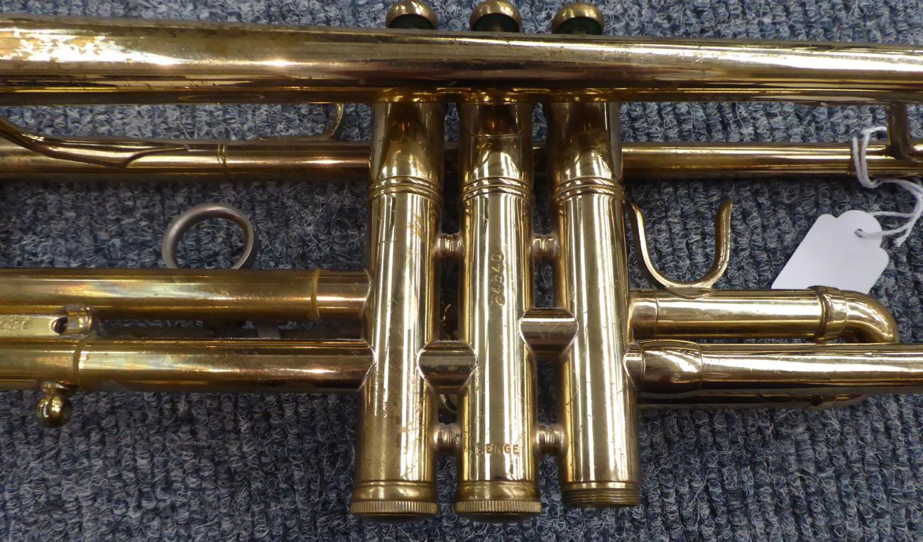 Trumpet Custom Built By E Benge, Los Angeles Calif. Resno-Tempered Bell 3, serial number 24540 ( - Image 11 of 15