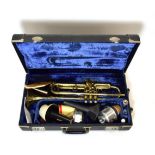 Trumpet Custom Built By E Benge, Los Angeles Calif. Resno-Tempered Bell 3, serial number 24540 (