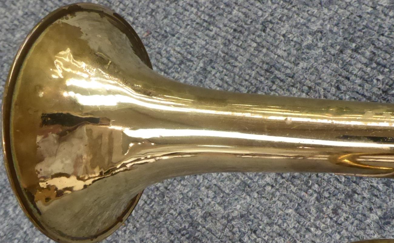 Trumpet Custom Built By E Benge, Los Angeles Calif. Resno-Tempered Bell 3, serial number 24540 ( - Image 9 of 15