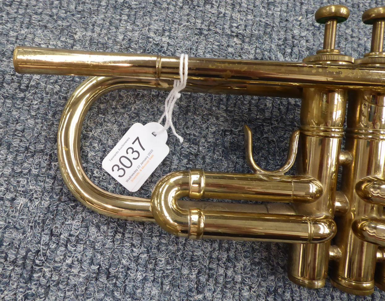 Trumpet Custom Built By E Benge, Los Angeles Calif. Resno-Tempered Bell 3, serial number 24540 ( - Image 3 of 15