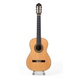Classical Guitar handmade with maker's label 'Alastair McNeill, Wiltshire England No.119, 1985'