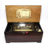 A Large Bells-en-Vue Musical Box, Playing 20 Airs, Most Probably By B. A. Bremond, serial no. 5744