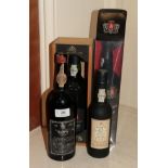Dow's 1994 late bottled vintage port 75cl in wooden presentation case (one bottle); Dow's 10 year