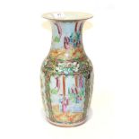 A 19th century Canton famille rose vase