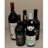 A mixed parcel of wine comprising: Dow's 1966 Vintage Port (one bottle); Kopke 1983 VIntage Port (