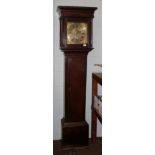 An oak thirty hour longcase clock, signed Rich Marshall 1754