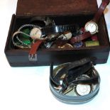 A selection of wristwatches including Avia, Smiths, Tissot, Ingersol, Timex, Sekonda and others