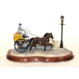 Border Fine Arts 'Delivered Warm' (Horse-drawn baker's van), model No. B0040 by Ray Ayres, limited