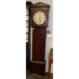 A mahogany eight day longcase clock, early 19th century