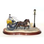 Border Fine Arts 'Delivered Warm' (Horse-drawn baker's van), model No. B0040 by Ray Ayres, limited