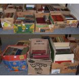 A large collection of books including literature, history, art, bindings, etc (fifteen boxes)